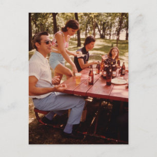 Jag Kärlek Beer! - VINTAGE Vykort