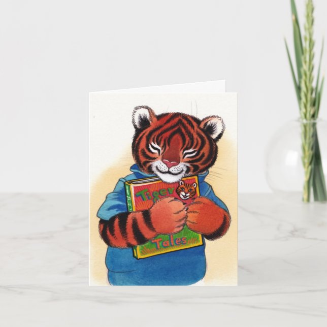 Jag kärlek bokar tackar er kort (Framsida)