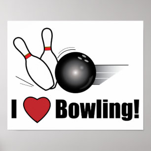 Jag Kärlek Bowling! Poster