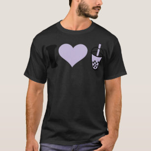 Jag kärlek Bubble Tea lustig farbror T Shirt