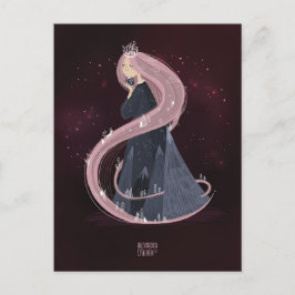 Jag kärlek den av Alexandra Dikaia Valentindagen Helg Vykort