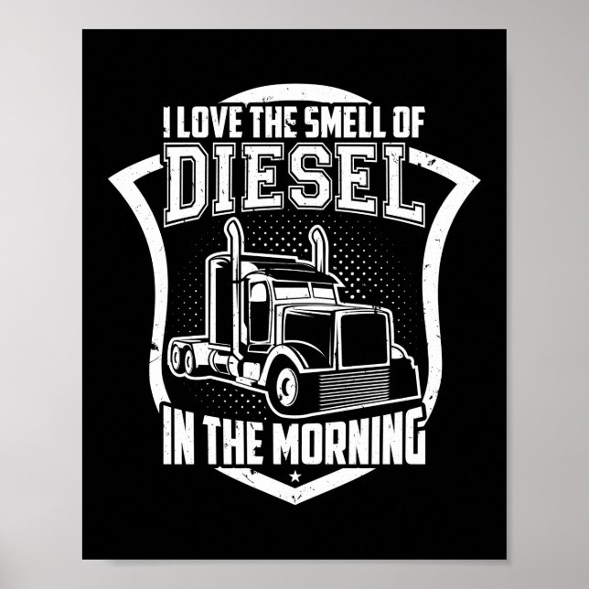 Jag Kärlek, Diesel i morgonvagnen. Poster (Framsidan)