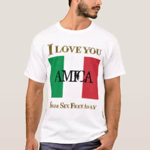 JAG KÄRLEK DIG AMICA FRÅN SEX FODER BORT T SHIRT