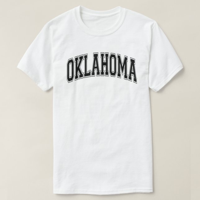 Jag kärlek dig i Oklahoma T Shirt (Design framsida)