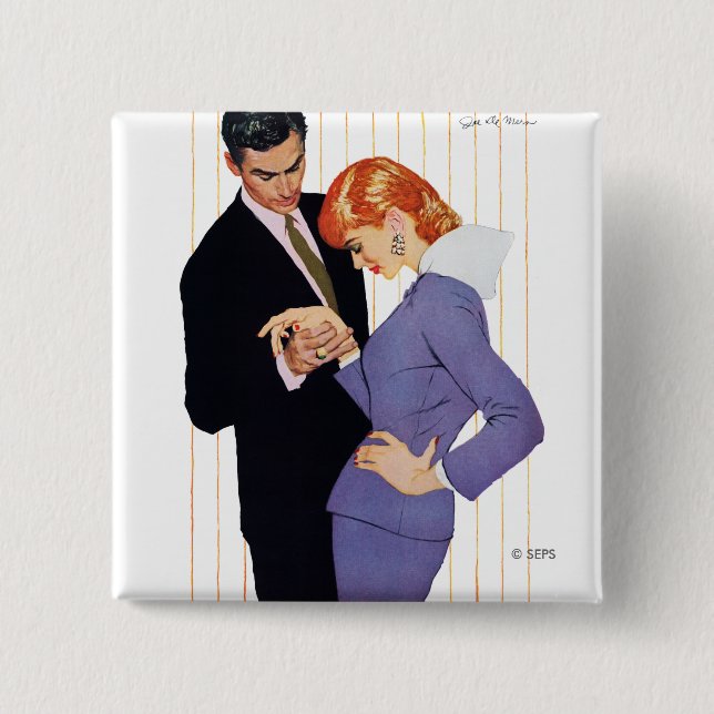 Jag Kärlek dig, Mamma Girl Knapp (Framsida)