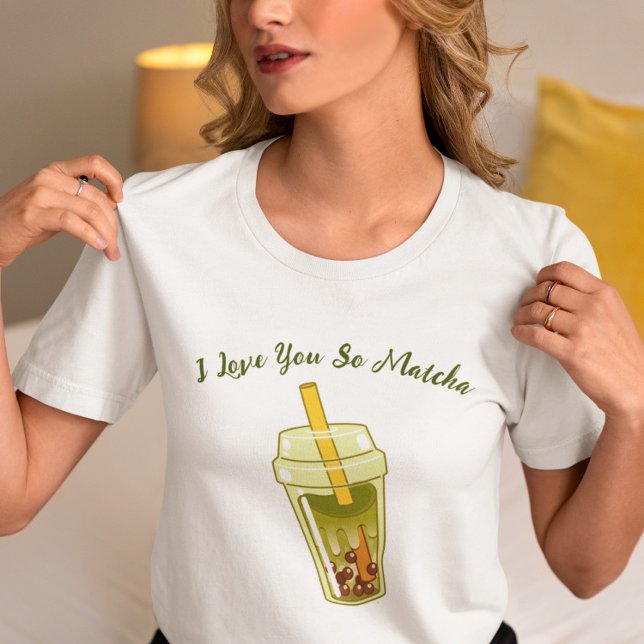 Jag Kärlek dig Matcha, matcha T Shirt (Skapare uppladdad)