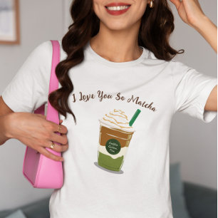 Jag Kärlek dig Matcha, matcha T Shirt