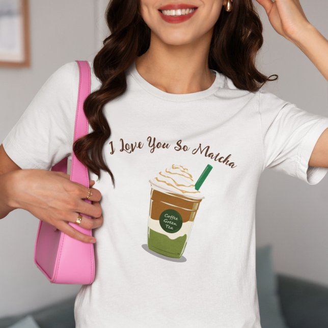 Jag Kärlek dig Matcha, matcha T Shirt (Skapare uppladdad)