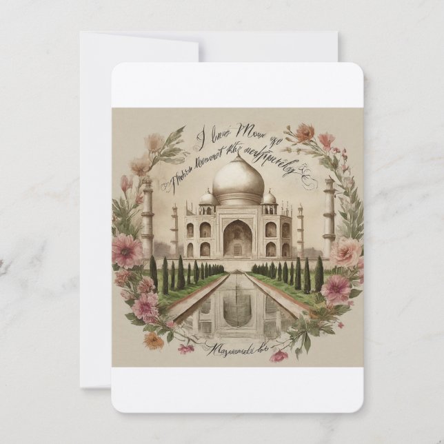 Jag Kärlek dig mer än något annat Inbjudningar (Framsida)