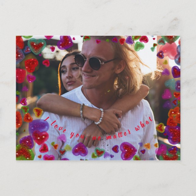 Jag kärlek dig, oavsett vad 2 vykort (Framsida)