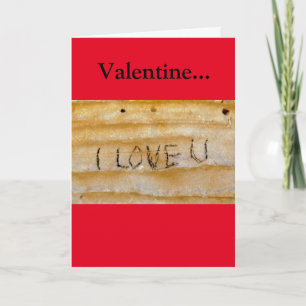 Jag Kärlek dig på Sten Valentine Helgkort