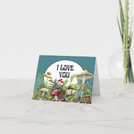 Jag Kärlek dig så MUSH Card Tack Kort