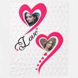 Jag kärlek dig så mycket min kärlek fleecefilt