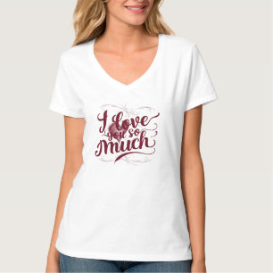 "Jag Kärlek dig så mycket" T Shirt
