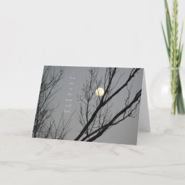 Jag kärlek dig till måne och tillbaka, blankt inut kort