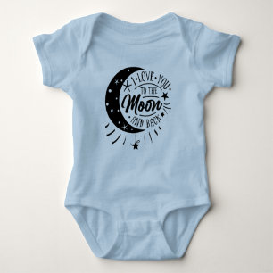 Jag Kärlek dig till Måne och tillbaka - Cute Newbo T Shirt