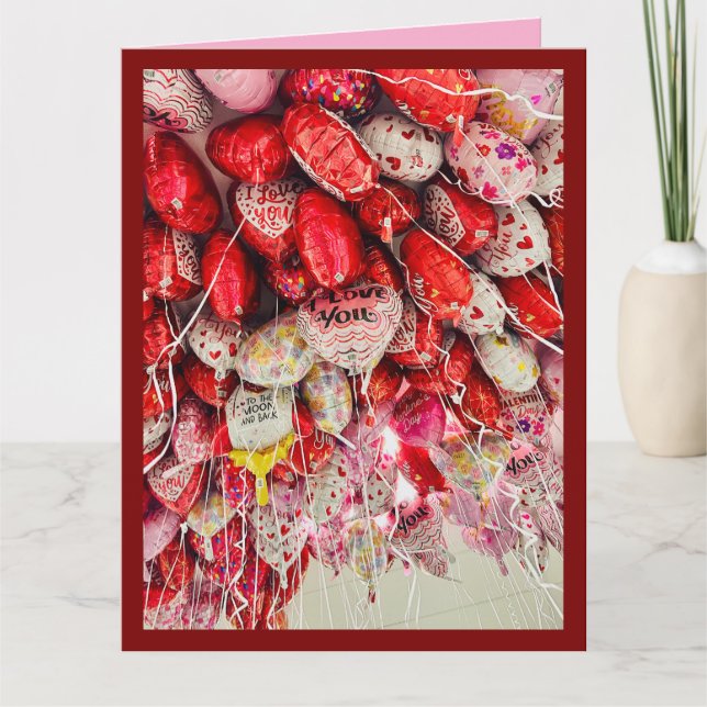 Jag Kärlek dig till Måne och tillbaka Kort (Framsida)