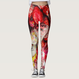 Jag Kärlek dig till Måne och tillbaka Leggings
