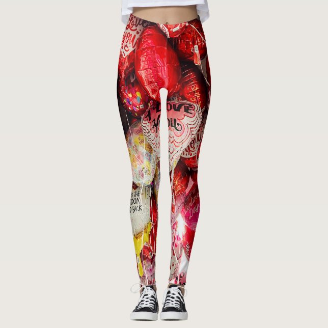 Jag Kärlek dig till Måne och tillbaka Leggings (Framsida)