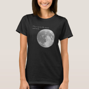 Jag kärlek dig till måne och tillbaka. t-shirt