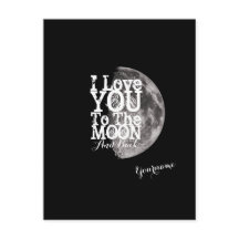 Jag Kärlek dig till Måne och tillbaka