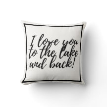 Jag kärlek dig till sjö och tillbaka!