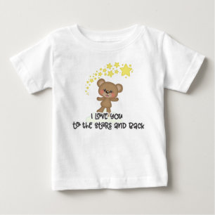 Jag Kärlek dig till Stjärnan och tillbaka Baby T-S T Shirt