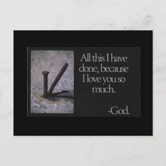 Jag kärlek dig. vykort