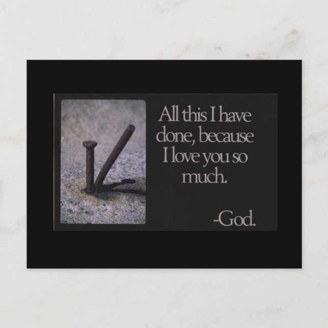 Jag kärlek dig. vykort (Framsida)