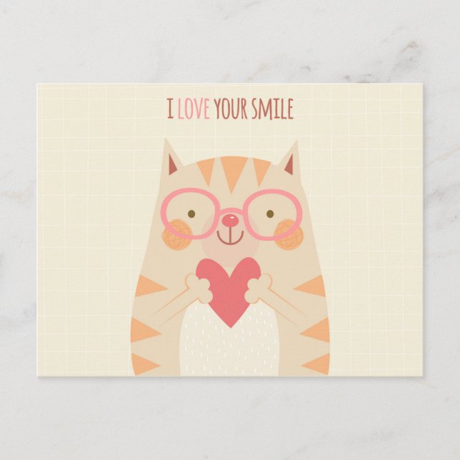 Jag Kärlek ditt sjömanskort Vykort (Framsida)