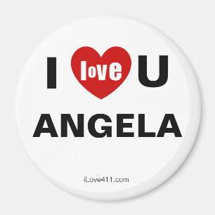Jag Kärlek du Angela Magnet