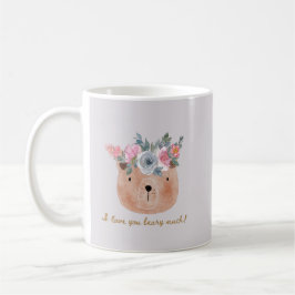 Jag kärlek, du är väldigt glad! Cute Bear Classic Kaffemugg