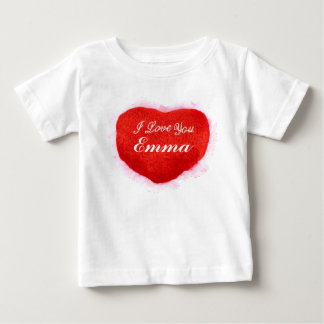 Jag Kärlek du Emma Heart T-shirt