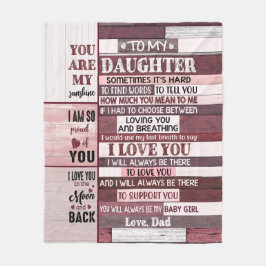 Jag Kärlek, du.. Fleecefilt