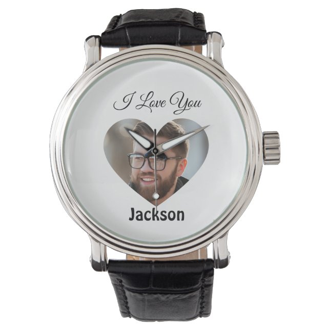 Jag Kärlek, du gillar att vara personlig Armbandsur (Framsida)