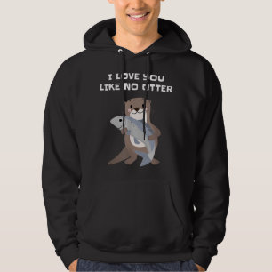 Jag Kärlek du gillar inget mer Hoodie