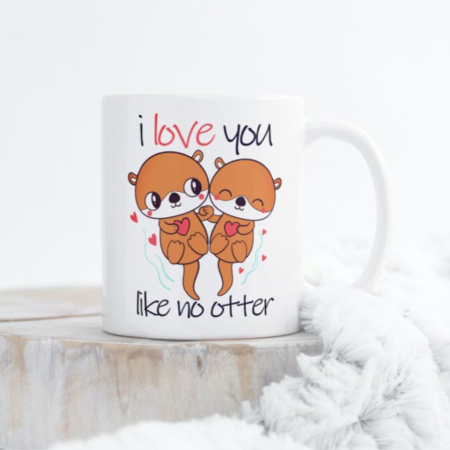 Jag Kärlek du gillar inte en bättre Cute Valentine Kaffemugg (Skapare uppladdad)