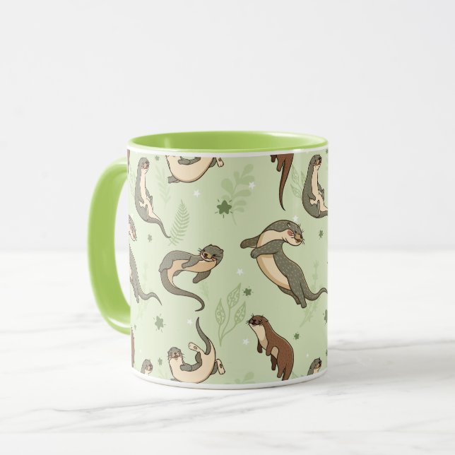 Jag kärlek du gillar inte Otter Mugg (Framsida vänster)