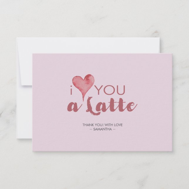 Jag Kärlek, du har sett alla hjärtans Tack (Framsida)