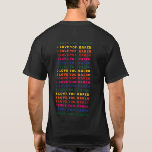 Jag kärlek du Karen T Shirt