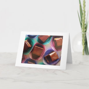 JAG KÄRLEK "DU" MER ÄN CHOCOLATE HELGKORT