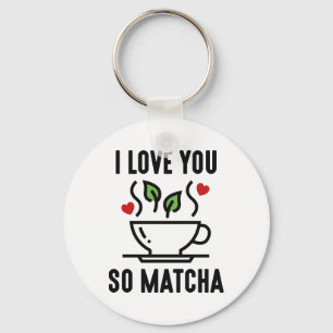 Jag Kärlek du så Matcha Nyckelring