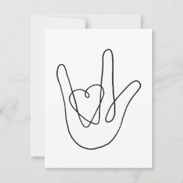 Jag kärlek du signerar