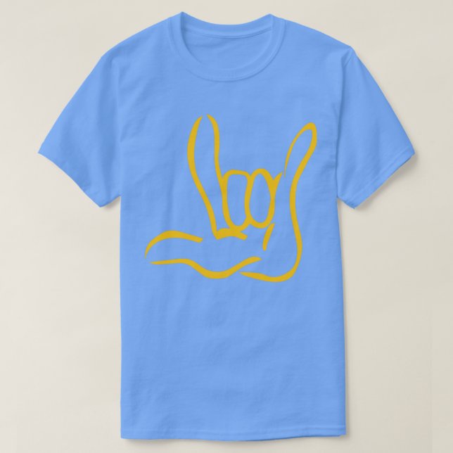Jag kärlek Du skriver under T Shirt (Design framsida)