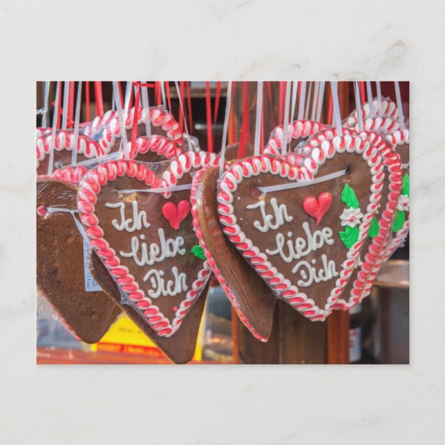 Jag Kärlek, du tar bröd på Helgdag Helg Vykort (Framsida)