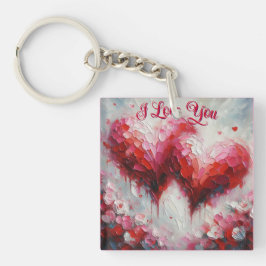 Jag Kärlek, du två Abstrakter, hör målning Alla hj