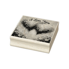 Jag Kärlek, du två Abstrakter, hör målning Alla hj Stämpel