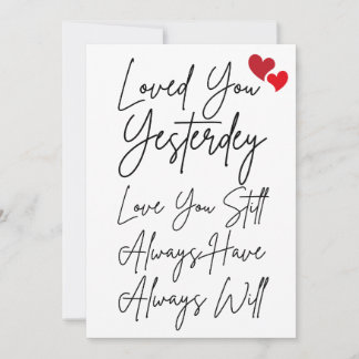 Jag Kärlek, du Valentines day kort för ett par