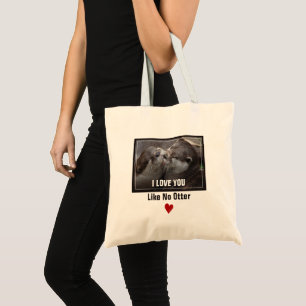 Jag Kärlek du vill inte ha något annat cute-foto Tygkasse