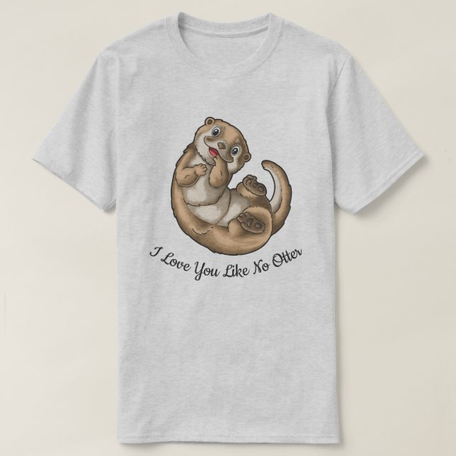 Jag kärlek du vill inte ha nån annan T-Shirt (Design framsida)